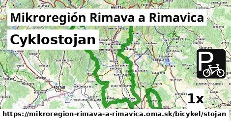 Cyklostojan, Mikroregión Rimava a Rimavica