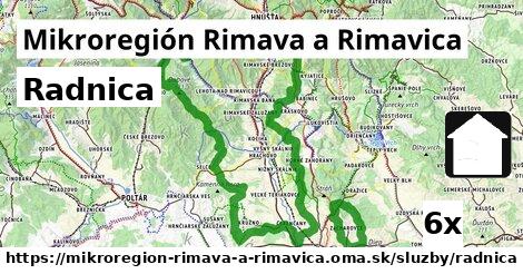 Radnica, Mikroregión Rimava a Rimavica