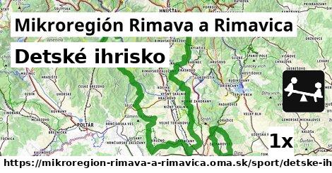 Detské ihrisko, Mikroregión Rimava a Rimavica