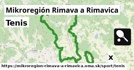 Tenis, Mikroregión Rimava a Rimavica