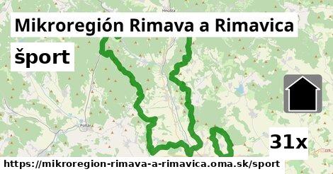 šport v Mikroregión Rimava a Rimavica