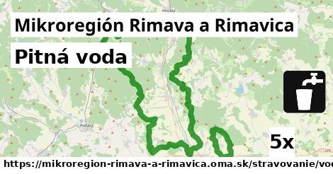 Pitná voda, Mikroregión Rimava a Rimavica