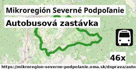 Autobusová zastávka, Mikroregión Severné Podpoľanie