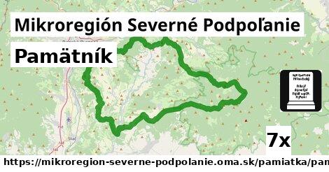 Pamätník, Mikroregión Severné Podpoľanie