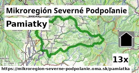 pamiatky v Mikroregión Severné Podpoľanie