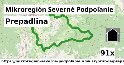 Prepadlina, Mikroregión Severné Podpoľanie