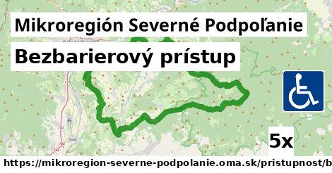 Bezbarierový prístup, Mikroregión Severné Podpoľanie