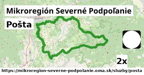 Pošta, Mikroregión Severné Podpoľanie