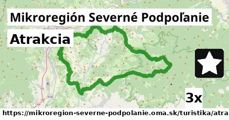 Atrakcia, Mikroregión Severné Podpoľanie