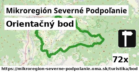 Orientačný bod, Mikroregión Severné Podpoľanie