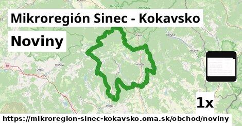 Noviny, Mikroregión Sinec - Kokavsko