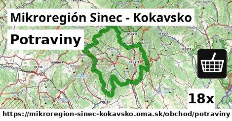 Potraviny, Mikroregión Sinec - Kokavsko