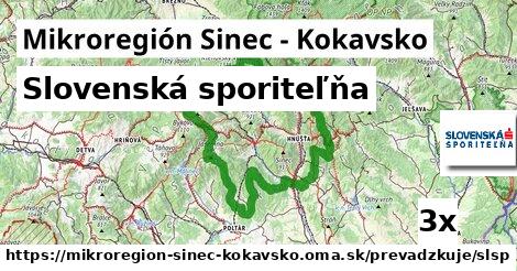 Slovenská sporiteľňa, Mikroregión Sinec - Kokavsko