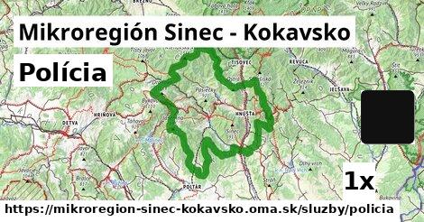 Polícia, Mikroregión Sinec - Kokavsko