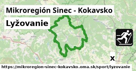 Lyžovanie, Mikroregión Sinec - Kokavsko