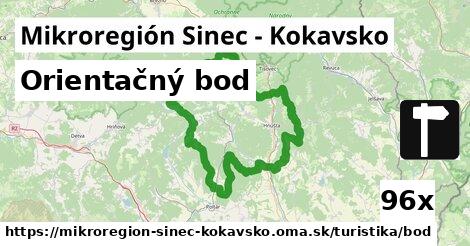 Orientačný bod, Mikroregión Sinec - Kokavsko