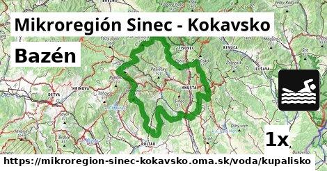 Bazén, Mikroregión Sinec - Kokavsko