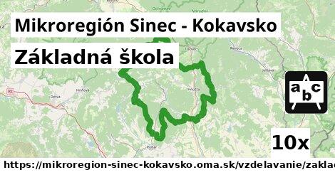 Základná škola, Mikroregión Sinec - Kokavsko