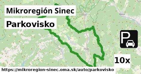 Parkovisko, Mikroregión Sinec