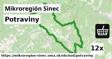 Potraviny, Mikroregión Sinec