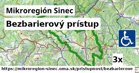 Bezbarierový prístup, Mikroregión Sinec