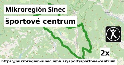 športové centrum, Mikroregión Sinec