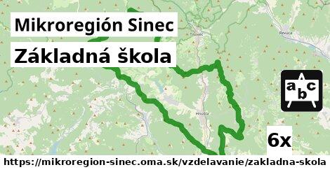 Základná škola, Mikroregión Sinec