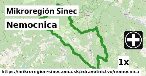 Nemocnica, Mikroregión Sinec