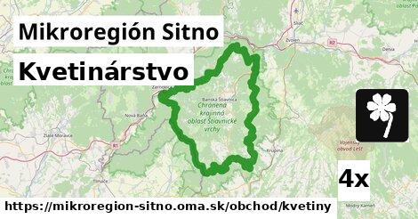 Kvetinárstvo, Mikroregión Sitno