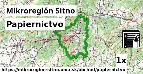 Papiernictvo, Mikroregión Sitno