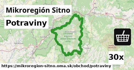 Potraviny, Mikroregión Sitno