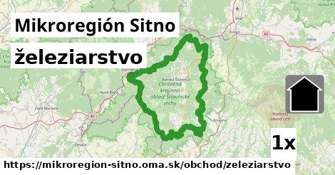 železiarstvo, Mikroregión Sitno