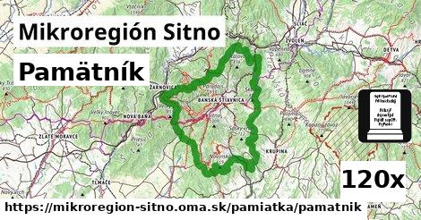 pamätník v Mikroregión Sitno