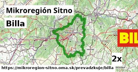 Billa, Mikroregión Sitno
