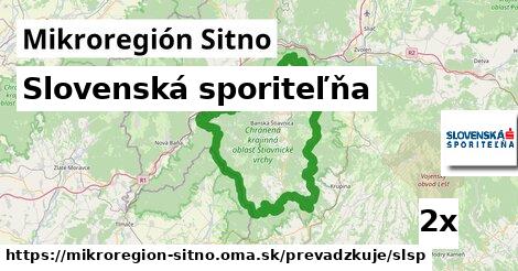 Slovenská sporiteľňa, Mikroregión Sitno