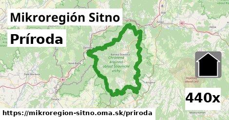 príroda v Mikroregión Sitno