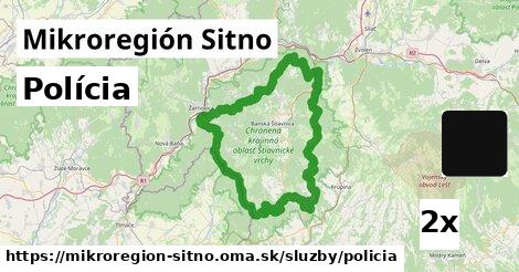 Polícia, Mikroregión Sitno