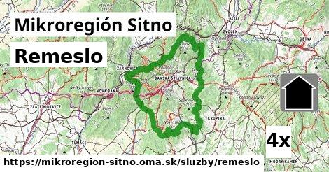 Remeslo, Mikroregión Sitno