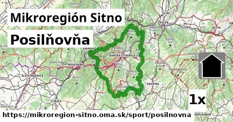 Posilňovňa, Mikroregión Sitno