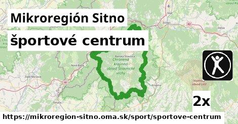 športové centrum, Mikroregión Sitno