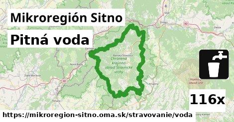 Pitná voda, Mikroregión Sitno