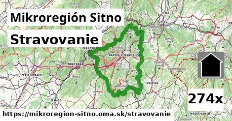 stravovanie v Mikroregión Sitno