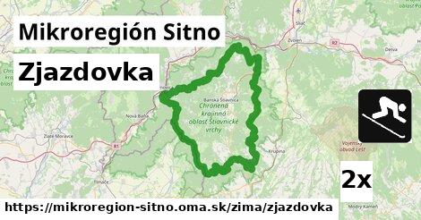 Zjazdovka, Mikroregión Sitno