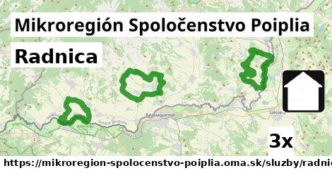 Radnica, Mikroregión Spoločenstvo Poiplia