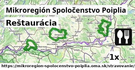 Reštaurácia, Mikroregión Spoločenstvo Poiplia