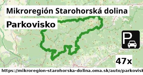 Parkovisko, Mikroregión Starohorská dolina