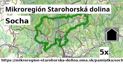 Socha, Mikroregión Starohorská dolina