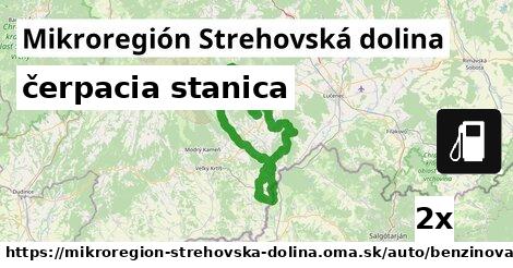 čerpacia stanica, Mikroregión Strehovská dolina