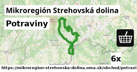 Potraviny, Mikroregión Strehovská dolina