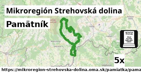 Pamätník, Mikroregión Strehovská dolina